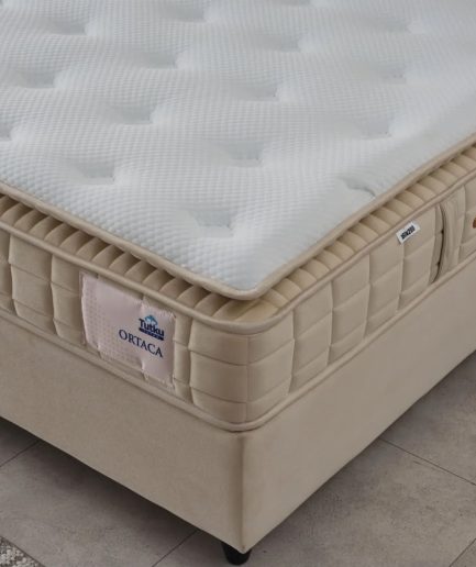 Saltea MARMARIS 160 X 200 cu ARCURI POCKET SI TOPPER